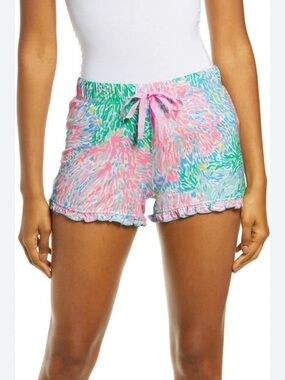 LILLY PULITZER Ruffle Pajama Shorts size x small